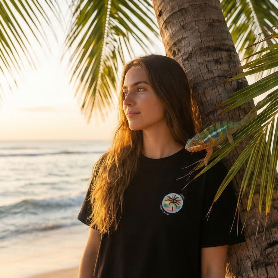 Tee shirt Palmier nature