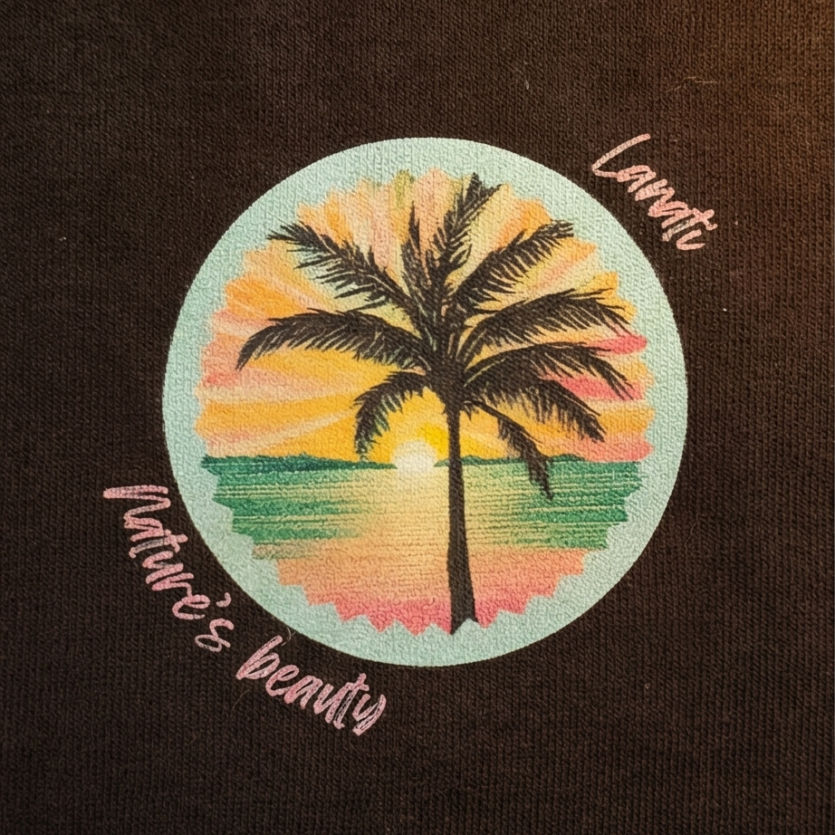 Tee shirt Palmier nature
