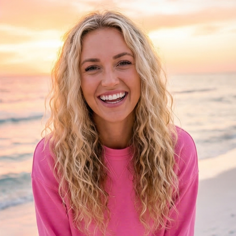 Sweat rose vague Femme